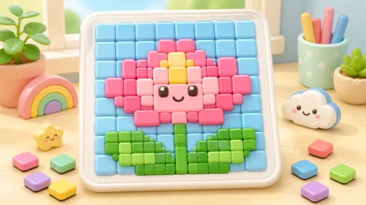 Bảng ghép pixel nam châm